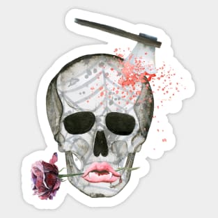 Die Hard Romantic Sticker